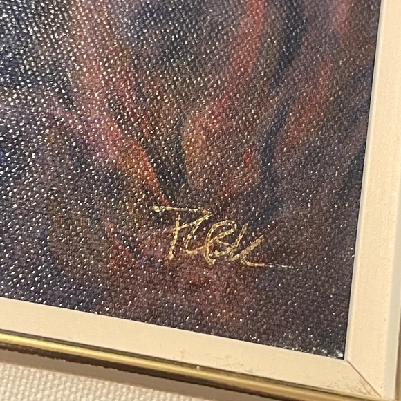 Patricia Kingsley Signed printed canvas “DANIEL” Religious painting 12 Prophets - Picture 10 of 15